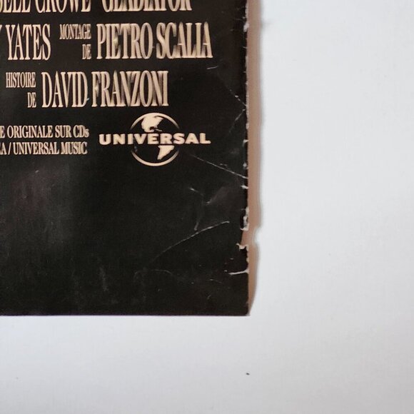 LARGE RUSSELL CROWE GLADIATOR Movie Poster 2000 OFFICIAL - Picture 2 of 2